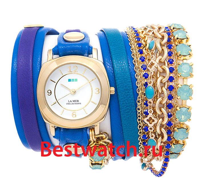 Часы La Mer С цепочками и подвесками LMMULTI2042